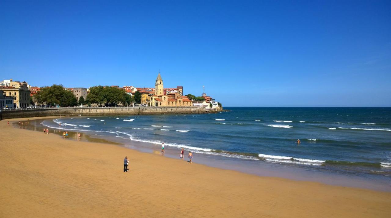 Apto Ramon Y Cajal,1- Centrico Y Cerca De Playa San Lorenzo-3Hab Garaje Opc Gijón Kültér fotó